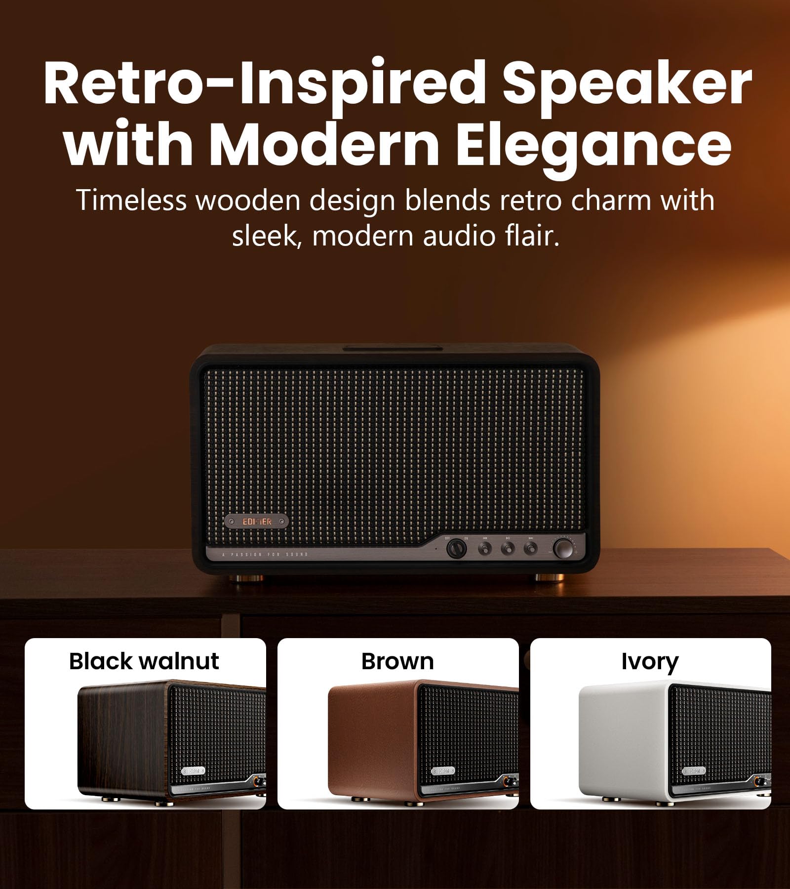 Amazon.com: Edifier S300 Hi-Fi Tabletop Speaker, Hi-Res Audio LDAC